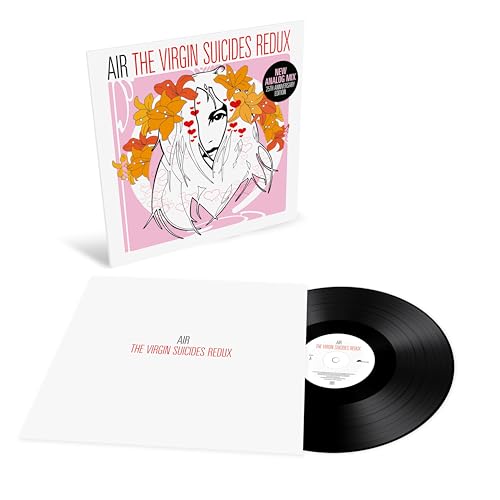 Vinyl record and album cover for Air’s “The Virgin Suicides Redux.”
