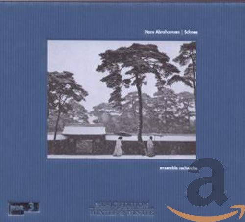 CD cover with a wintry forest scene and two figures in the distance.