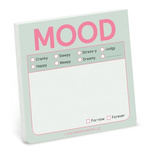 Knock Knock Mood Sticky Note (Pastel Version)