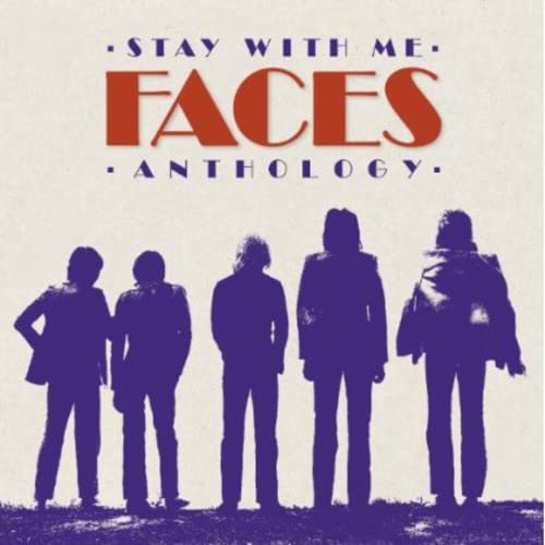 CD cover for "Faces - Stay With Me" featuring silhouetted figures.