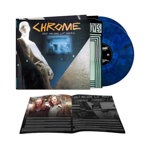 Chrome “Half Machine Lip Moves” deluxe vinyl record with gatefold and booklet.