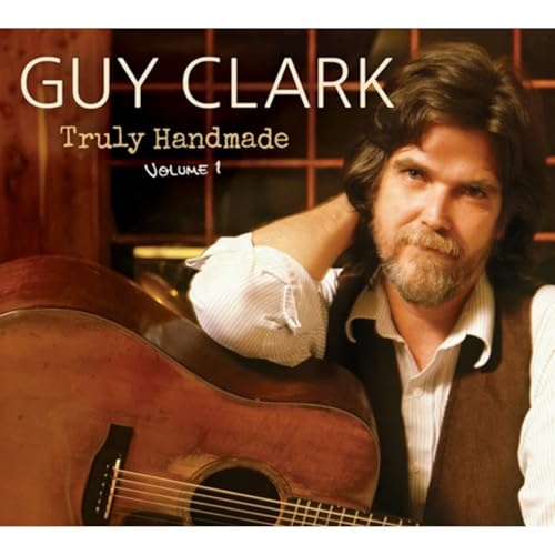 Guy Clark album cover featuring the artist with an acoustic guitar.