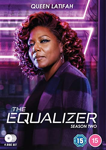 DVD cover for "The Equalizer - Season 2" featuring Queen Latifah.
