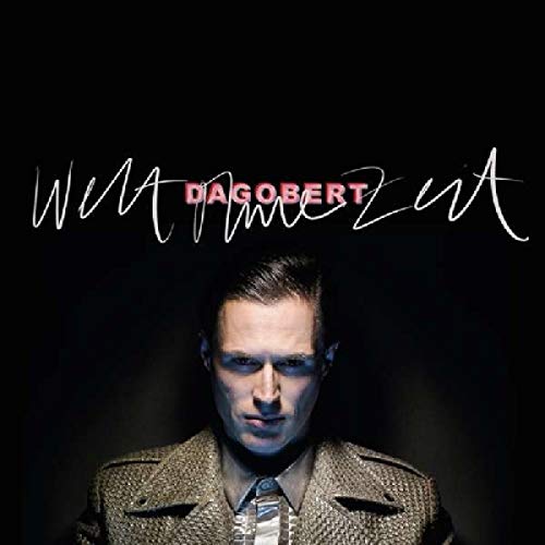 CD cover for Dagobert’s “Welt Ohne Zeit” featuring a man’s portrait.