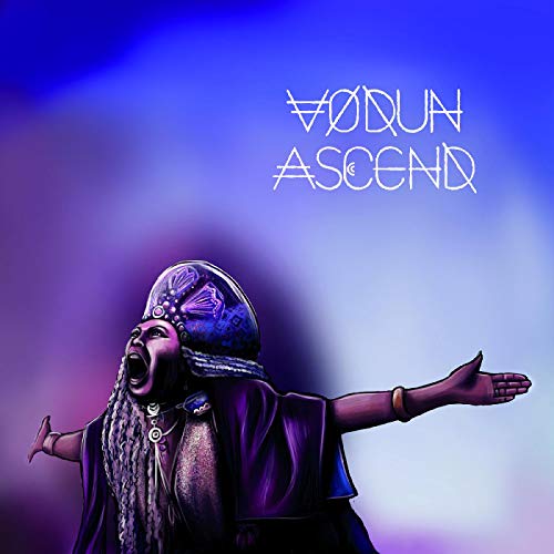 Album cover for Vodun’s “Ascend” featuring a figure with outstretched arms.