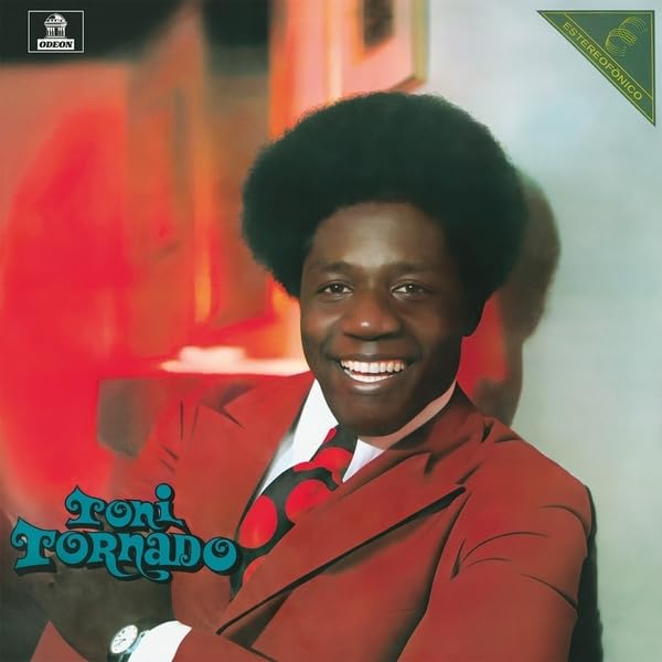 Album cover featuring Toni Tornado, a smiling Black man with an afro.