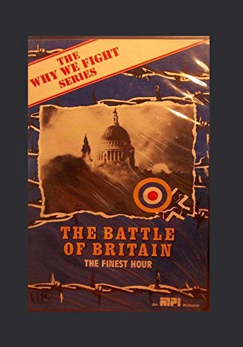 DVD cover for "The Battle of Britain" with St. Paul’s Cathedral.