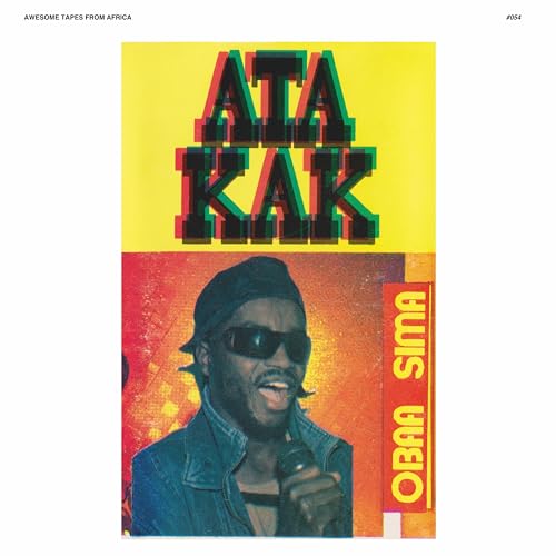 CD cover for Ata Kak’s “Obaa Sima” featuring a portrait of the artist.