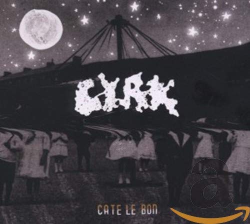 CD cover for Cate Le Bon’s “Cyrk” featuring a moonlit, silhouetted scene.