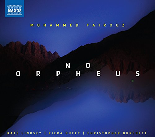 CD cover for "No Orpheus" by Fairouz, featuring a mountain landscape.