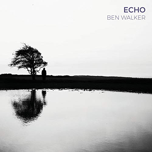 CD cover: Silhouette of a person under a tree by water.