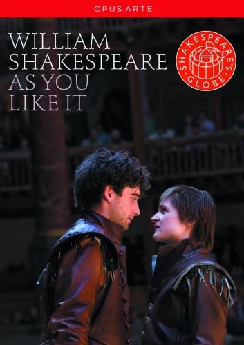 “As You Like It” Blu-ray cover with actors in Renaissance attire.