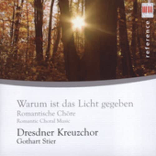 CD cover: forest scene, text in German, āDresdner Kreuzchorā visible.