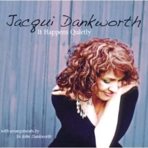 CD cover featuring Jacqui Dankworth, a woman with curly red hair.
