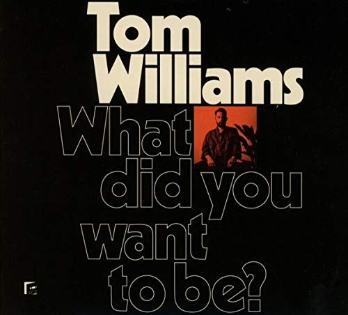 CD cover for “What Did You Want To Be?” featuring Tom Williams.