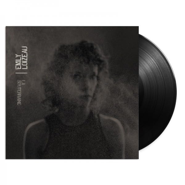 Vinyl record of Emily Loizeau’s “La Souterraine” with portrait cover art.