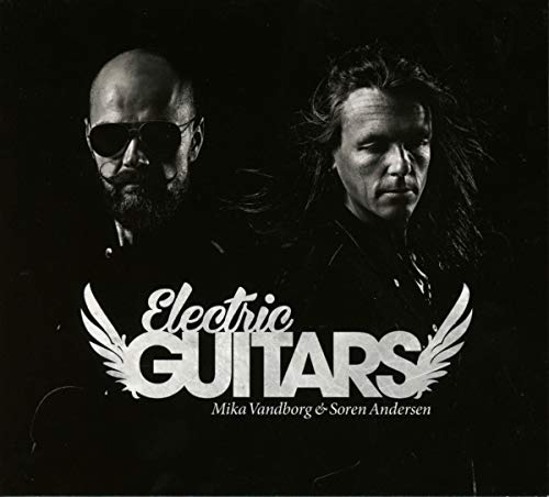 CD cover featuring two men and the text "Electric Guitars.
