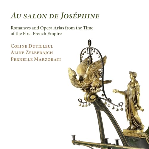 CD cover: ornate gold candelabra with birds, and a classical statue.