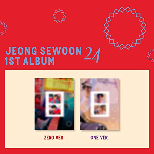 Jeong Sewoon album cover featuring two versions with portrait imagery.