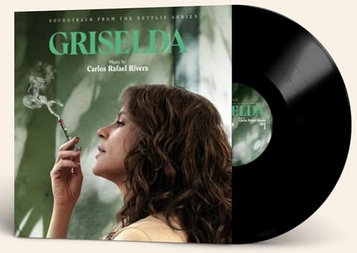 Griselda" soundtrack vinyl record with a portrait of a woman smoking.