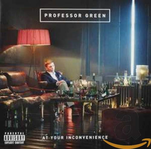 Professor Green album cover, man seated in a dimly lit room.