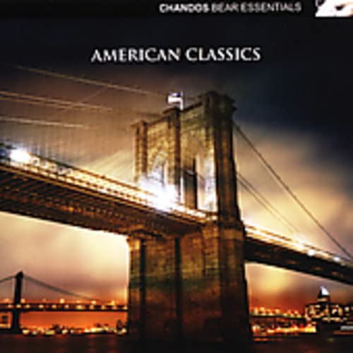 CD cover of “American Classics” featuring the Brooklyn Bridge at dusk.