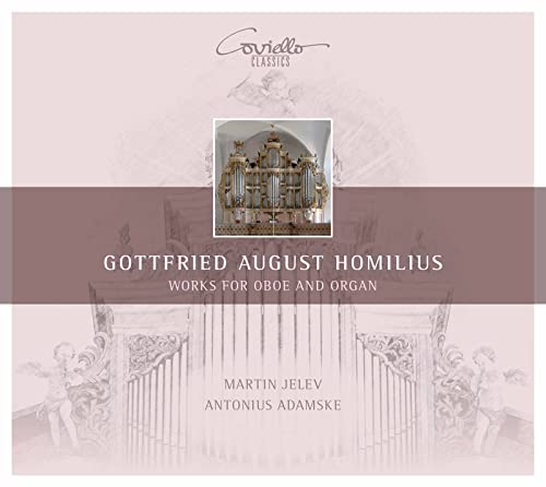 CD cover for Gottfried August Homilius’s oboe and organ works.