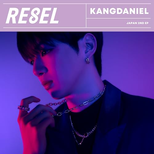 Kang Daniel portrait for the "Resel" Japan 2nd EP album cover.