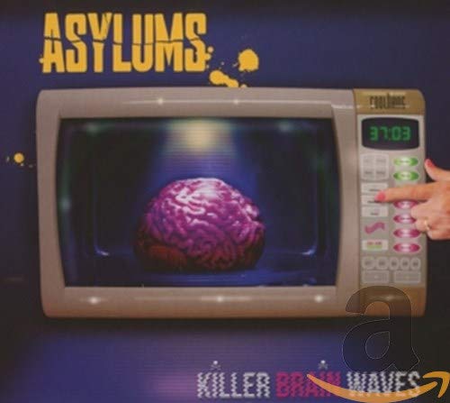CD cover: a brain inside a microwave, with text "KILLER BRAIN WAVES".
