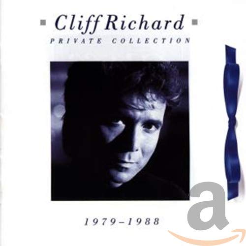 CD cover for Cliff Richard's "Private Collection 1979-1988" featuring his portrait.