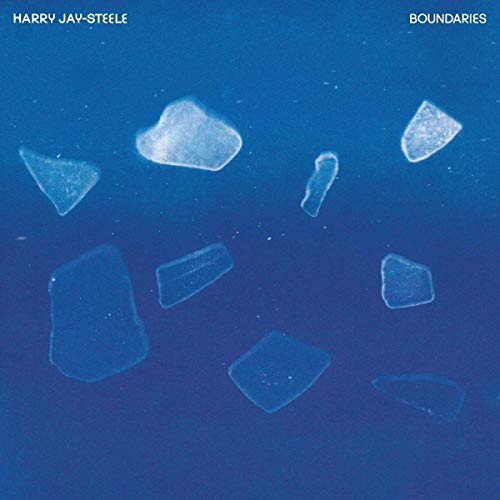 Album cover for “Boundaries” by Harry Jay-Steele, featuring broken glass.