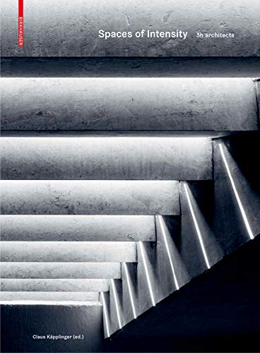 Book cover: "Spaces of Intensity" featuring a concrete staircase.