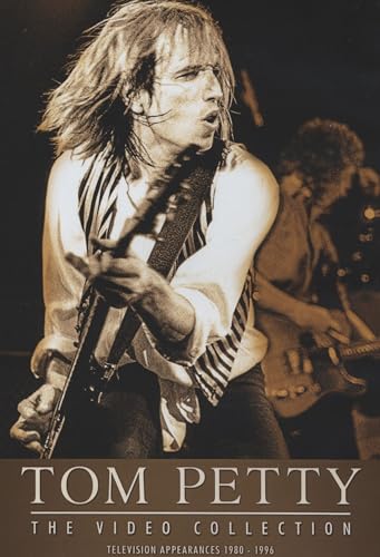 DVD cover featuring Tom Petty performing with a guitar, sepia tone.