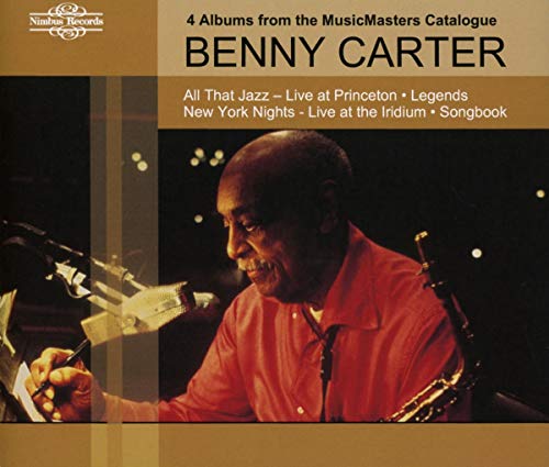 CD cover featuring jazz musician Benny Carter playing saxophone.