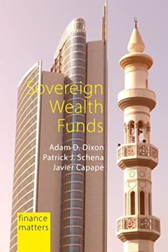 Book cover with skyscrapers and a mosque, titled “Sovereign Wealth Funds.”