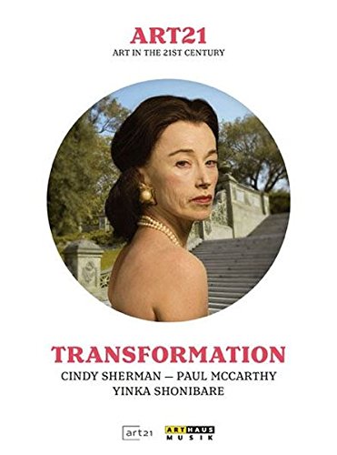 DVD cover featuring a portrait of artist Cindy Sherman in a landscape.