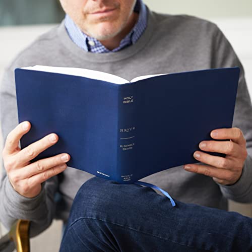 NRSV XL, Catholic Edition, Navy Leathersoft : Holy Bible
