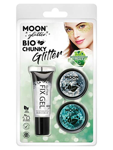 Smiffys Moon Glitter Bio Chunky Glitter,