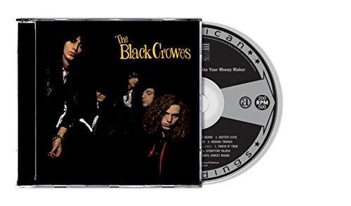 Black Crowes "Shake Your Money Maker" 30th Anniversary CD with silver disc.