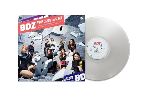Twice “BDZ” vinyl record with album cover featuring nine women.
