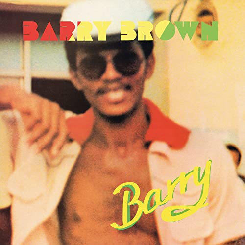 CD cover featuring Barry Brown wearing sunglasses and a white cap.
