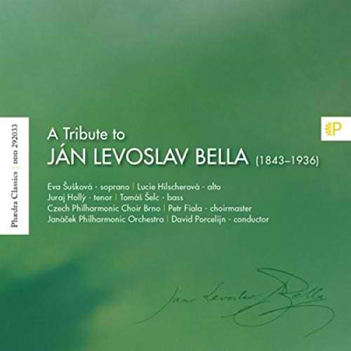 CD cover for Jan Levoslav Bella tribute by Janacek Philharmonic Orchestra.