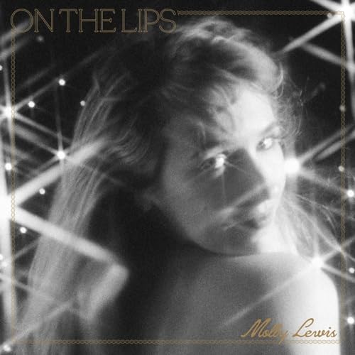 Molly Lewis album cover, black and white portrait with gold text.