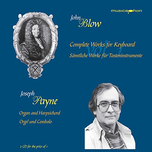 CD cover featuring portraits of composers John Blow and Joseph Payne.