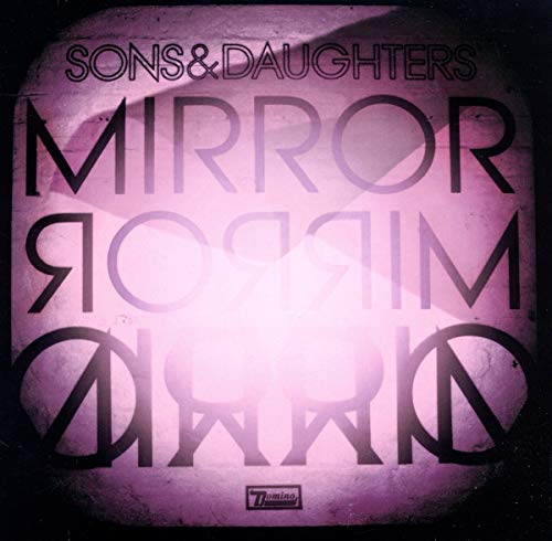 CD cover for Sons & Daughters’ “Mirror Mirror” with mirrored text.