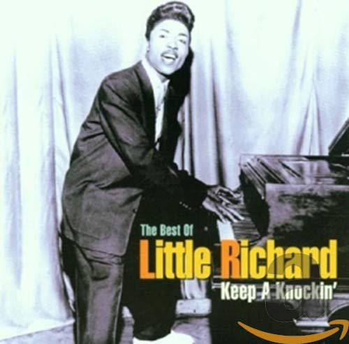 Little Richard at a piano, album cover for āKeep A Knockināā.