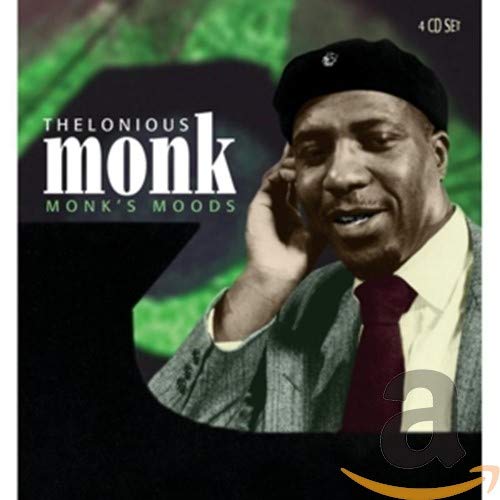 Thelonious Monk portrait on the cover of a four-CD music set.