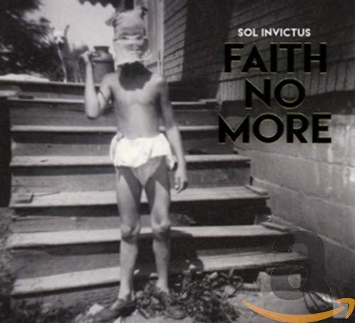 Black and white album cover for Faith No More’s “Sol Invictus” CD.