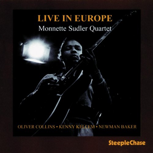 CD cover: Monnette Sudler Quartet “Live In Europe” with musician portrait.