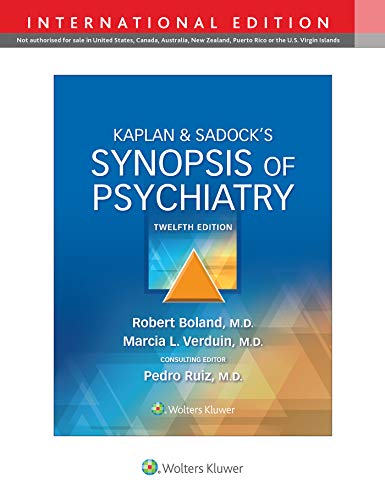 Kaplan & Sadocks Synopsis of Psychiatry